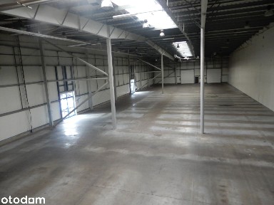 produkcja, usługi, handel, ogrzewana, 2 bramy, parking ~40 miejsc
