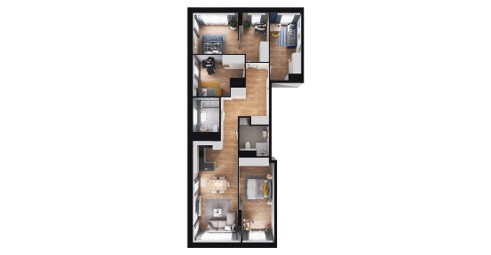 5-pokojowe mieszkanie 102m2 Bez Pośredników
