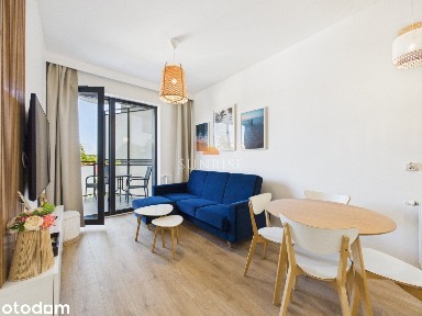 Apartament inwestycyjny z delikatnym widokiem na morze