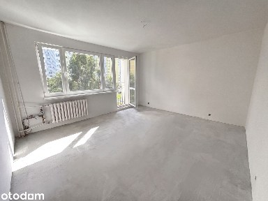 Duża jasna kawalerka 36,7 m² w stanie deweloperskim Bez Prowizji