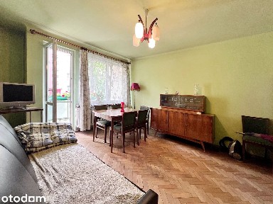 Pogoń, 2 duże pokoje na parterze z balkonem,bez prowizji