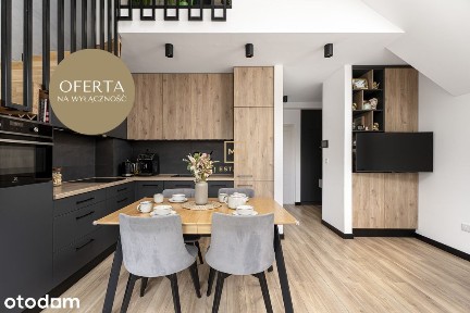 Dwupoziomowy apartament na kameralnym osiedlu