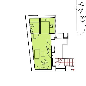 Właściciel sprzeda mieszkanie PUM 27,57m2, 1 piętro, winda, MPEC