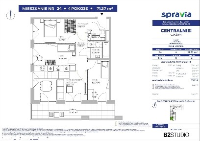 4-pokojowe mieszkanie 70m2 + ogródek