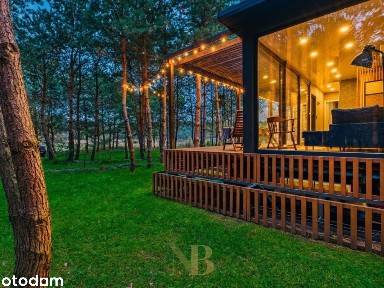 Tiny House na zalesionej działce 1250m² w Dolinie Pilicy
