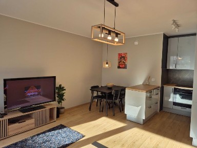 Mieszkanie Letnica 48m2 | Hala Garażowa | Balkon | Taras widokowy na dachu | Os. Horizon