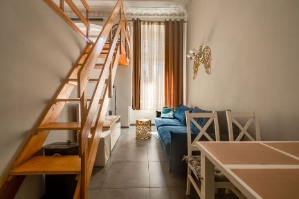 Centrum | 40 m² | 2 pok. + antresola | balkon