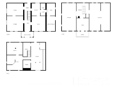 Dom i 2 działki budowlane - 3231 m²