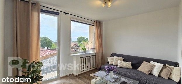 29 m² z wydzieloną sypialnią i balkonem | Centrum