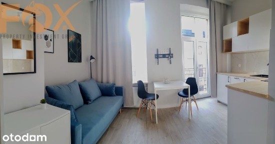 Studio z balkonem, 17m2, Piotrkowska 37