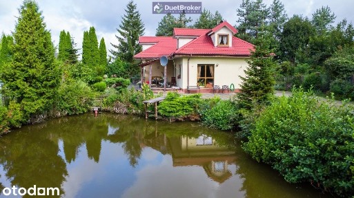 Giedajty-180m² domu-ok. 3880m² działki-staw-garaż