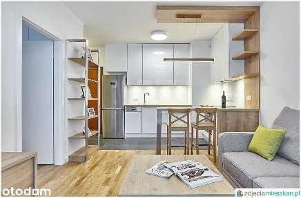 Arkadia - 36 m2 - 2 pokoje - Garaż - duży balkon. Duże szafy