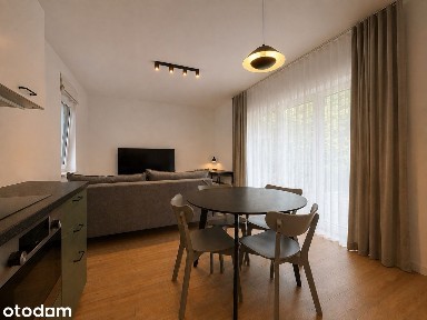 Nowoczesne 3-pokojowe mieszkanie 55 m² z ogrodem na Grunwaldzie, garaż