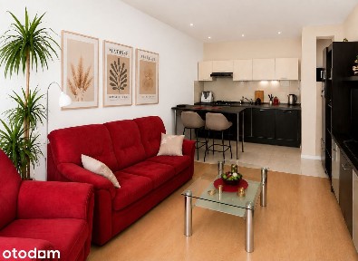 Mieszkanie 2-pokojowe, 37 m² - centrum |Szczęśliwa | 2200PLN + 600PLN
