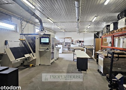 Gotowy Biznes Stolarski 400m² | Nowoczesna Hala | Świetny dojazd S17