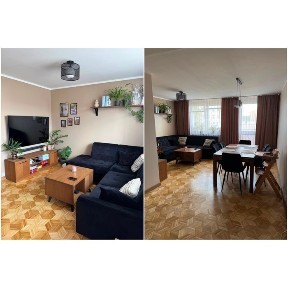 Przytulne mieszkanie z balkonem na 1. piętrze