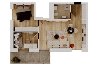 Cicha okolica | Duży balkon | Niskie koszty | 3pok