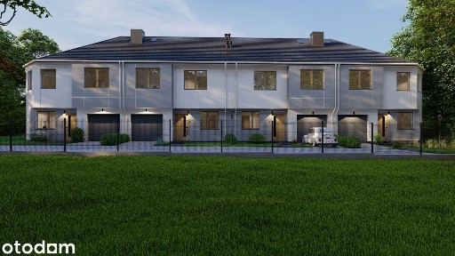 Nowy duży segment skrajny 160 m2, Duża działka 605 m2 Premium KLIMA