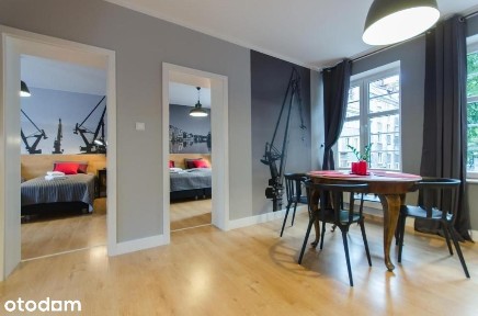 Gdańsk Śródmieście || dwie osobne sypialnie 60m2 || do czerwca 2027