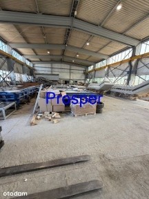 Produkcja, suwnice 5,5t 12,5t, plac 13.000m2