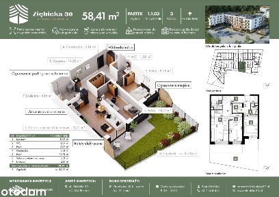 Ziębicka 30 | mieszkanie 3-pok. | 1103