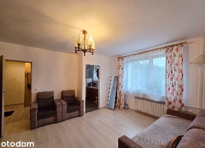 Chorzów, 2 pokoje z balkonem w bloku z CO, bez prowizji