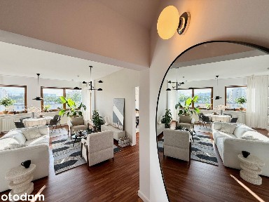 LUKSUSOWY 4 pok apartament PANORAMICZNY widok PARK SIELECKI, 2 garaże