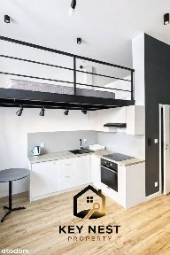 Nowoczesna kawalerka 30 m² z antresolą | Wrocławska | Kraków