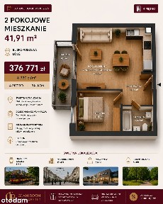 2 pokoje | Widzew | blisko CKD |Balkon | Odbiór 2026 | Parking |
