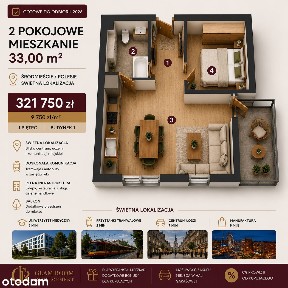 2 pokoje | Śródmieście / Polesie | Odbiór 2026 | Uniwersytet medyczny