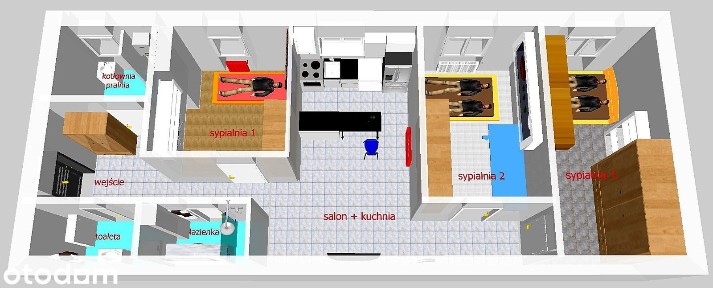 Dom 3 sypialnie+salon+2łazienki wynajem w ścisłym centrum łomianek tanio