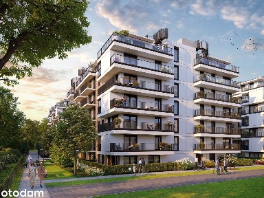 4-pokojowe mieszkanie 74m2 + taras Bezpośrednio