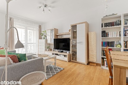 Mieszkanie 54m2, 2-pokojowe z balkonem i garażem