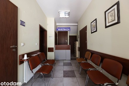 Gabinet lekarski, lokal usługowy, klimatyzacja, parking, rejestracja