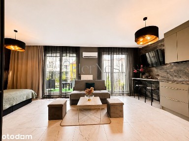 Prestiżowa kawalerka w sercu Krakowa | balkon