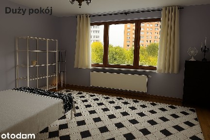 2 osobne pokoje + garderoba, Łazienki Królewskie