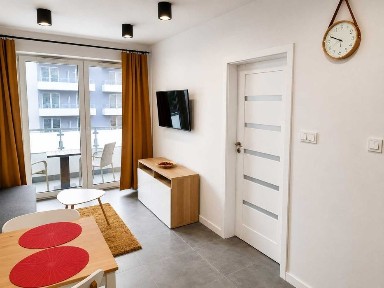 Wynajmę 2 pokojowe mieszkanie apartamentowiec w Katowicach, garaż
