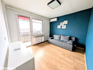 Ładne 2 pok z balkonem i klimatyzacją, widokowe, osobna kuchnia