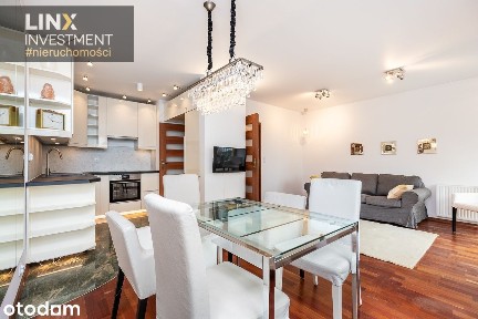Stylowe mieszkanie 49m2 z osobną sypialnią, balkon, parter, Bajeczna