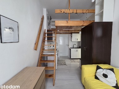 Kawalerka z antresolą|Plac Grunwaldzki|26 m²|od zaraz|bez prowizji