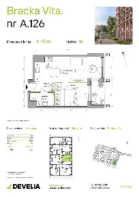 2-pokojowe mieszkanie 41m2 + taras Bezpośrednio