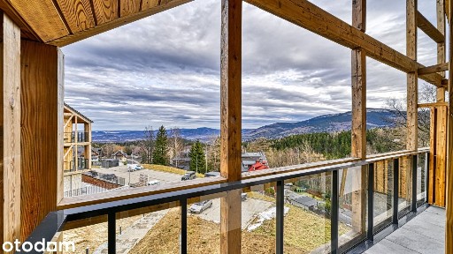 Widokowy apartament z antresolą i widokiem na Karkonosze