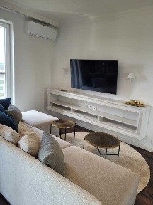 Sokolska Tower ekskluzywny apartament 72m 2 miejsca postojowe klimatyzacja taras nowoczesny projekt wnętrz