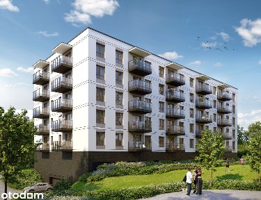 Mieszkanie dwupokojowe 41.47m² pierwsze piętro ( D108)