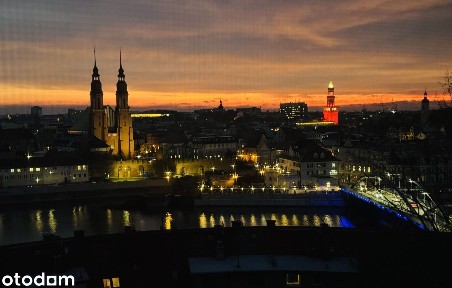 Nietuzinkowe 2pokojowe. Widok na panoramę Opola!