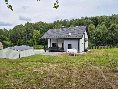 Dom Zawiercie-Karlin 196m2, duża działka, garaż dwustanowiskowy, fotowoltaika 5kW, solary, ogrzewanie gazowe podłogowe
