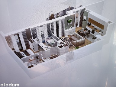 Nowe mieszkanie 3-pokojowe 59,9m2 w centrum Krakowa!