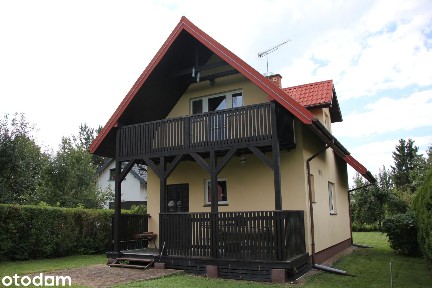 Dom całoroczny, widok na jezioro, 150 m do pomostu, Malinówka k. Ełku