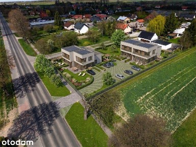 Nowoczesne mieszkanie 65 m2 z własnym ogrodem i miejscem postojowym
