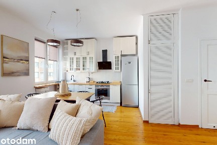 2 pokoje po remoncie | 49 m² | Stary Mokotów | 2 garderoby | pralnia
